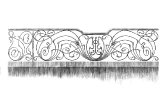 Эскиз кованых перил